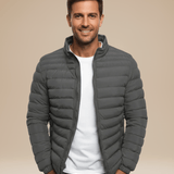 Light Quilted Men's Transitional Jacket