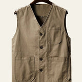 Men's Cotton Utility Vest