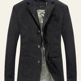 Soft-Structure Relaxed Men's Blazer