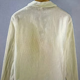 Cotton Lapel Jacket for Men