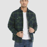 Quilted Flannel Men's Overshirt
