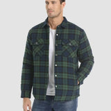 Quilted Flannel Men's Overshirt