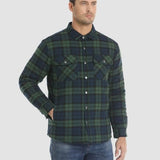 Quilted Flannel Men's Overshirt