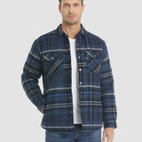 Quilted Flannel Men's Overshirt