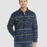 Quilted Flannel Men's Overshirt