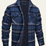Quilted Flannel Men's Overshirt