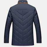 Padded Water-Repellent Winter Stand-Collar Jacket