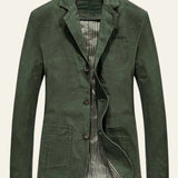 Soft-Structure Relaxed Men's Blazer