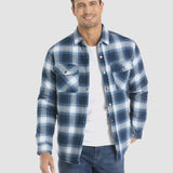 Quilted Flannel Men's Overshirt