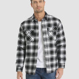 Quilted Flannel Men's Overshirt