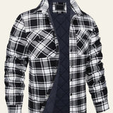 Quilted Flannel Men's Overshirt