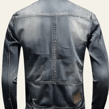 Premium Washed Denim Men's Jacket