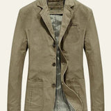 Soft-Structure Relaxed Men's Blazer