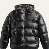Men's Nylon Hooded Puffer Jacket