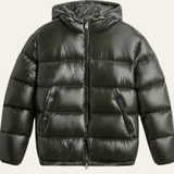 Men's Nylon Hooded Puffer Jacket