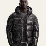 Men's Nylon Hooded Puffer Jacket
