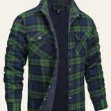 Quilted Flannel Men's Overshirt