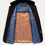Padded Water-Repellent Winter Stand-Collar Jacket
