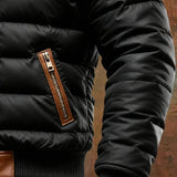 Sherpa Lined Quilted Men's Jacket