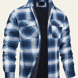 Quilted Flannel Men's Overshirt