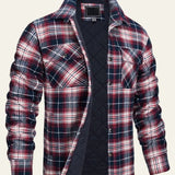 Quilted Flannel Men's Overshirt