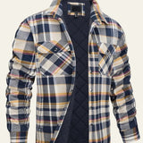 Quilted Flannel Men's Overshirt