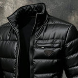 Glossy Padded Winter Jacket