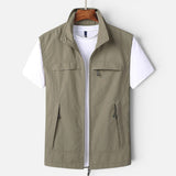 Lightweight Multi-Pocket Men's Utility Vest