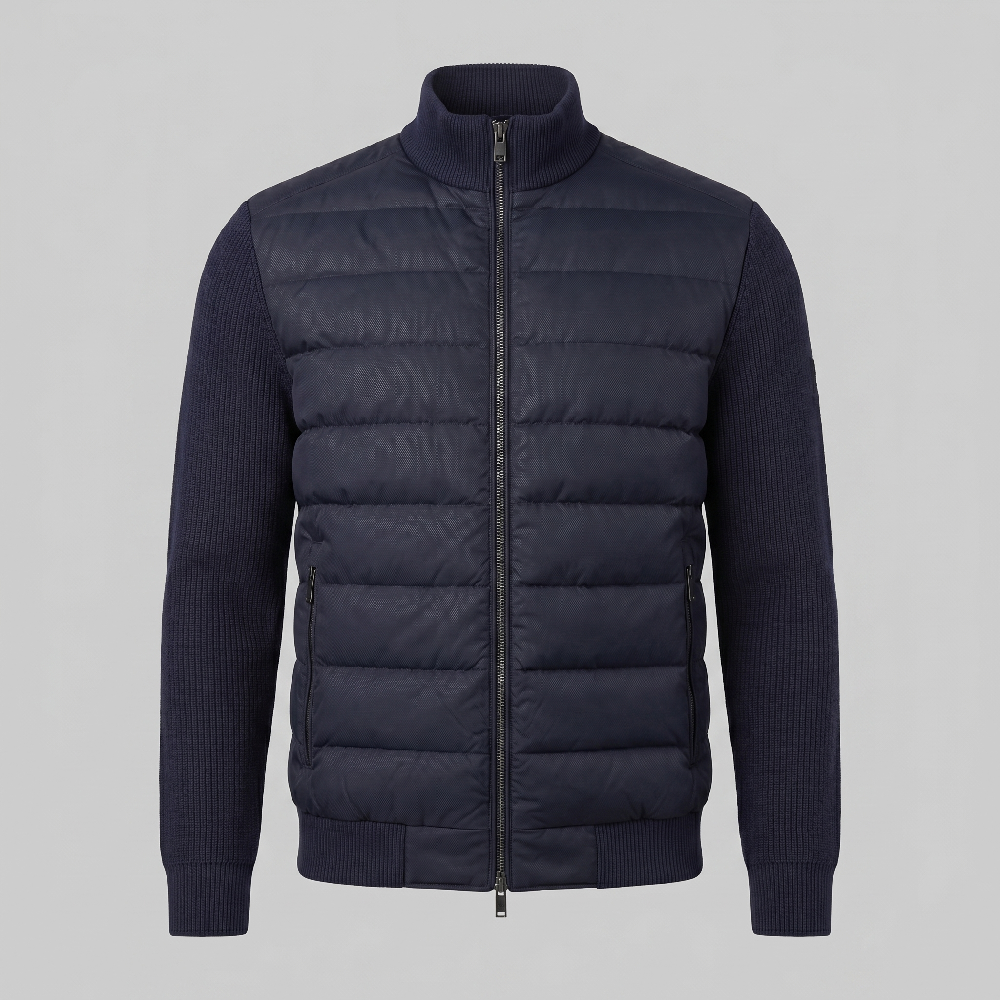 Quilted Down Men's Hybrid Jacket
