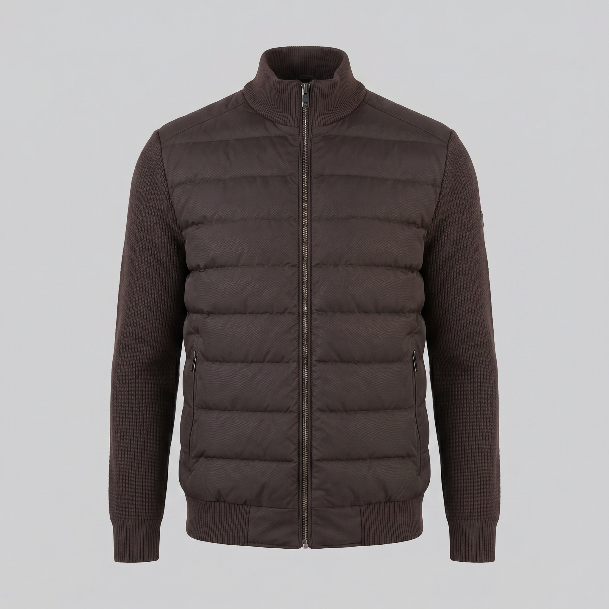 Quilted Down Men's Hybrid Jacket