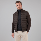 Quilted Down Men's Hybrid Jacket