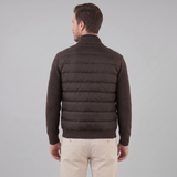 Quilted Down Men's Hybrid Jacket