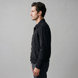 Genuine Suede Harrington Bomber Jacket