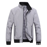 Polyester Checked Lining Men's Jacket