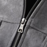 Vegan Suede Men's Field Jacket