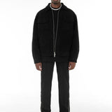 Vegan Suede Men's Field Jacket