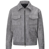 Vegan Suede Men's Field Jacket