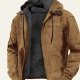 Insulated Hooded Men's Winter Jacket