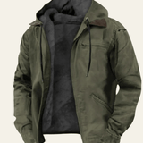 Insulated Hooded Men's Winter Jacket