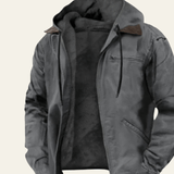Insulated Hooded Men's Winter Jacket