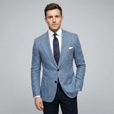 Textured Lightweight Blazer Jacket