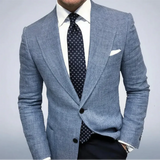 Textured Lightweight Blazer Jacket