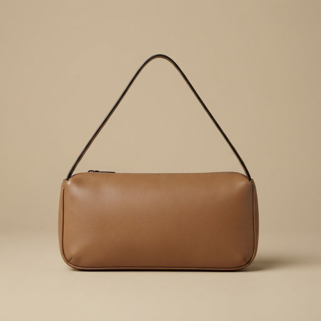 Shoulder Bag with Suede Finish II