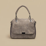 Shoulder Bag with Chain Accents