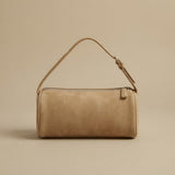 Shoulder Bag with Suede Finish II