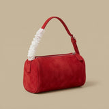 Shoulder Bag with Suede Finish II