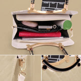Shoulder Bag with Braided Handles