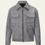 Vegan Suede Men's Field Jacket